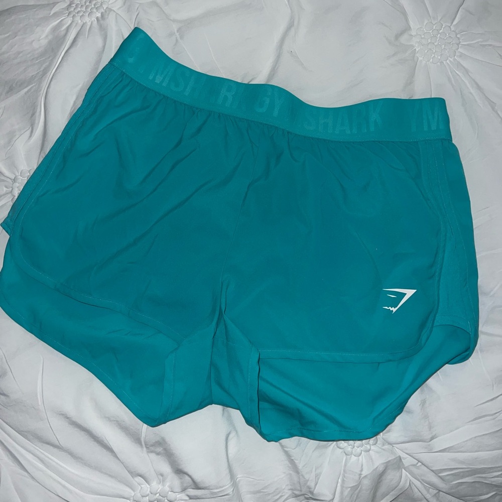 Gymshark Turquoise Activewear Flowy Shorts